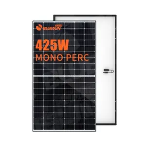 Bluesun高效425瓦430瓦太阳能电池板认证360瓦家用太阳能电池板