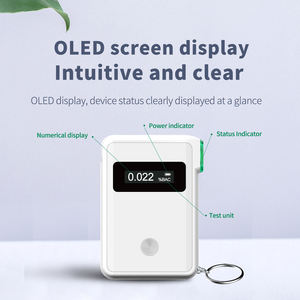 परीक्षण के लिए सांस अल्कोहल के लिए स्मार्ट पोर्टेबल डिजिटल लुलुअलज़र कीचेन गैस विश्लेषक - Product Image 2