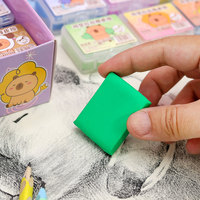 Lot de 12 gommes à effacer douces Zodiaque Kapibara, changeantes de couleur, magiques, à tirer, non toxiques, fournitures scolaires et artistiques, vente en gros