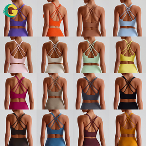 <span class=keywords><strong>Top</strong></span> Deportivo GC 2026 al por Mayor para Gimnasio y Yoga, <span class=keywords><strong>Top</strong></span> Corto sin <span class=keywords><strong>Espalda</strong></span> con <span class=keywords><strong>Espalda</strong></span> Cruzada, <span class=keywords><strong>Top</strong></span> Deportivo de Alto Impacto con Doble Capa - Product Image 3