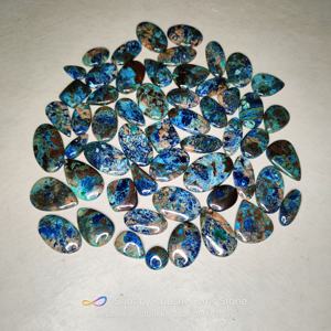 Cabochon de quartz azurite naturel AAA + de haute qualité prix de gros pour la fabrication de bijoux pierres précieuses en vrac - Product Image 2