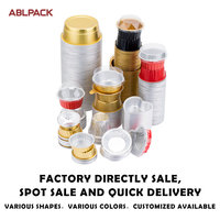 ABLPACK Contenant alimentaire jetable pour restaurant à emporter 900ML/30.4oz en feuille d'aluminium, moule à pizza, plateau, assiette avec couvercle