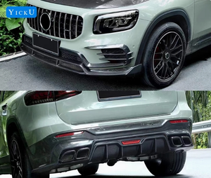Kit de Carrocería de Fibra de Carbono de Alta Calidad YICKU para Mercedes-Benz <span class=keywords><strong>GLB</strong></span> 20-22, Mejora de Diseño, Pieza Automotriz, Labio Delantero, Labio Trasero, Capó, Gran Venta - Product Image 2
