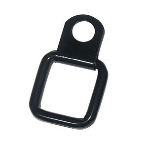 Boucle de fixation métallique QY, 6 pièces, anneaux carrés en acier pour Jeep Wrangler 95-17, rangement de coffre de pick-up tout-terrain - Product Image 2