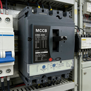 Interruptor Automático Termomagnético de Doble Ajuste MCCB CNXE <span class=keywords><strong>CHM6</strong></span>-630N, 100~250A, 2/3/4P, 35kA, AC400V, 50/60Hz - Product Image 5