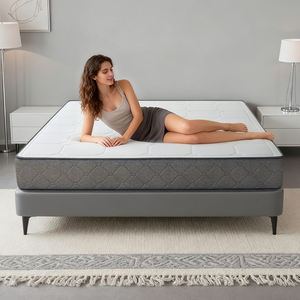 Colchón Individual Moderno y Duradero con Muelles Ensacados, Espuma de Soporte de Alta Densidad 300g/m, Tejido de Algodón Transpirable, Enrollado en Caja - Product Image 1