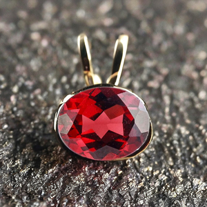 Piedra de Granate <span class=keywords><strong>Rojo</strong></span> Natural de Mozambique, Corte Ovalado de 6*8mm, Alta Calidad, Gema Mineral - Product Image 2