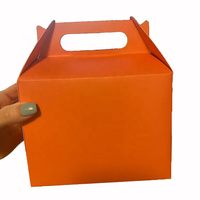 Boîtes à cadeaux en papier recyclé avec poignées et sacs à emporter de qualité alimentaire pour les faveurs de fête, les bonbons, les pique-niques et les collations