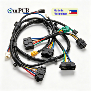 Arnés de cableado personalizado para almacenamiento de energía, cable de cobre estañado de alta corriente para paquete de baterías de litio, BMS, estación de energía ESS - Product Image 1