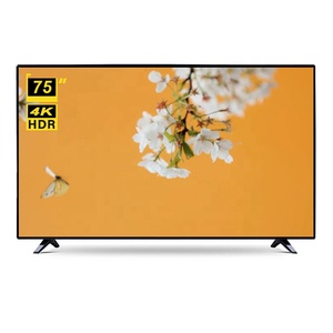 Good Price OEM Factory Television Smart <b>Tv</b> Best Quality 75-inch Smart <b>TV</b> 4K HD Television 75 85 100 Inches Smart <b>TV</b> <b>Flat</b> Screen - Product Image 1