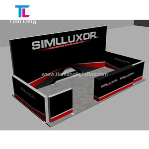 TianLang, pantalla LED personalizada, marco de aluminio reutilizable de alta calidad, caja de luz de cabina de Feria Comercial de promoción de publicidad sin marco SEG - Product Image 5