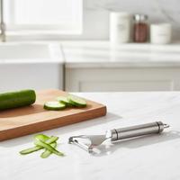 Keukenaccessoires Handmatige Bediening Groentefruitschiller Roestvrijstalen Handgreep Snijder Roestvrijstalen Blad Metaal