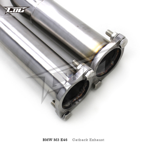 Tubos de <span class=keywords><strong>escape</strong></span> Catback para <span class=keywords><strong>BMW</strong></span> M3 <span class=keywords><strong>E46</strong></span> 2004-2006 Racing Sistema de silenciador de tubo de <span class=keywords><strong>escape</strong></span> de acero inoxidable - Product Image 6