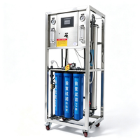 Système de purification d'eau par osmose inverse RO 0,25T/H 0,5T/H 1T/H pour la dessalement de l'eau du robinet et de l'eau de puits