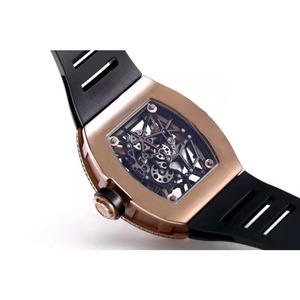 Montre-bracelet automatique mécanique étanche de qualité supérieure, noble et haut de gamme, en or rose sertie de diamants - Product Image 5