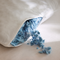 Modernes Kühlendes Atmungsaktives Waschbares Abnehmbares Gel-Infundiertes Nackenkissen aus Memory-Schaum für Bett