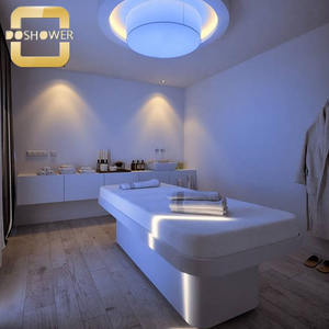 Cama de <span class=keywords><strong>esteticista</strong></span> <span class=keywords><strong>profesional</strong></span> para el cuidado de la piel blanca para cama de masaje de calor de temperatura constante de ambiente cama de bienestar Led - Product Image 3