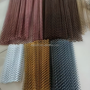 Wholesale Stainless Steel <strong>Mesh</strong> Curtain Plain Weave Decorative Metal Coil Drapery for Ceiling Decoration Woven Screen - Product Image 3