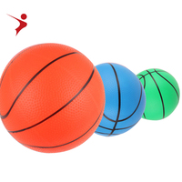 6 inch pvc inflatable basketball balls custom Children's toy ball promotional advertising pvc ball