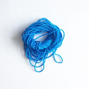 Suministro directo de fábrica elástico Earloop 2,5mm 2,8 Mm 3mm 4mm 5mm 6mm redondo plano Earloop <span class=keywords><strong>cord</strong></span>ón elástico - Product Image 3