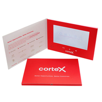 Brochure vidéo LCD sexy personnalisée avec impression sur mesure, écran LCD 7 pouces