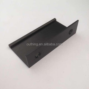 Aluminum <strong>Matt</strong> <strong>Black</strong> Modern Hidden Cabinet Handle for Kitchen Bathroom Outdoor Living Room-Versatile Recessed <strong>Drawer</strong> Handle - Product Image 4