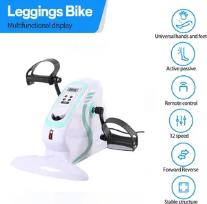 Mini cyclette elettrica portatile per allenamento braccia e gambe