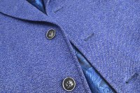 Manteau en laine haut de gamme pour homme, classique, à simple boutonnage, sur mesure