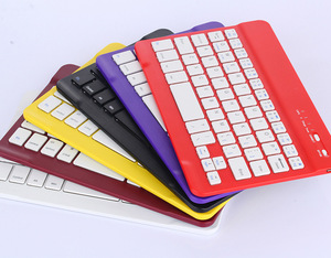 Bàn Phím BT Không Dây Cho Máy Tính Bảng Bao Da PU Bao Da Đứng Cho Pad 7 8 Inch 9 10 Inch Cho IOS <span class=keywords><strong>Android</strong></span> Windows - Product Image 6