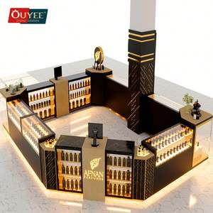 Quiosco de perfume de alta calidad, fábrica, Mostrador de exhibición de Perfume de vidrio de lujo para centro comercial, quiosco de Perfume - Product Image 6