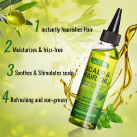 Élixir nourrissant pour le cuir chevelu à formule 100% naturelle, huile de ricin et de romarin, soin capillaire contre la chute des cheveux, sérum stimulant la croissance des cheveux, marque privée
