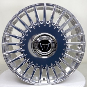 Nouvelles jantes en alliage d'aluminium forgé de 17 à 22 pouces, légères, durables, polies, 54/47 mm bronze, 40 mm pour voitures particulières 5X112 - Product Image 1