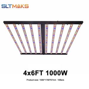 Lampu Tanam LED Kustom Spektrum Penuh STG Lipat 4x4 4x8 4ftx10ft 6ft X6ft Lampu Tanam 1000W 1200W 1300W 1500W 1600W Lampu Tanaman - Product Image 2