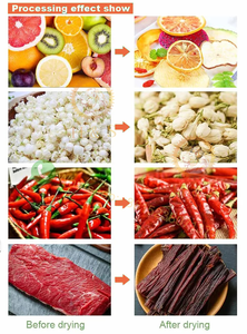 4 Zimmer 80 Schichten Restaurant Food Factory Verwenden Sie einen kommerziellen elektrischen Obst trockner Dehydrator Food Dehydrat ing Drying Machine - Product Image 6