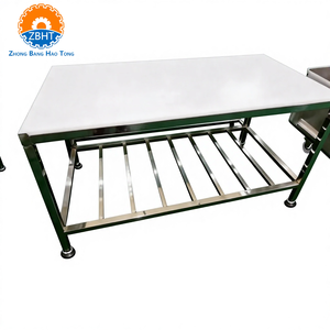 Table de découpe de viande en acier inoxydable de qualité supérieure pour boucherie, équipement pour abattoir et boucherie - Product Image 3