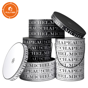 Chapeau personnalisé Boîtes D'emballage De Baseball Chapeau Noir Et Blanc Boîtes - Product Image 6