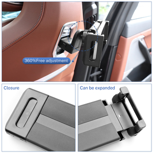 Support multimédia pour siège arrière <span class=keywords><strong>de</strong></span> voiture, compatible avec <span class=keywords><strong>BMW</strong></span> <span class=keywords><strong>IX</strong></span> I5 G60 G05 G06 G61 X3 X5 Série 5/7 G45 2026 - Product Image 4