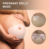 Masque en tissu hydratant bio à la vitamine C pour réduire les vergetures et raffermir la peau du ventre et de l'abdomen des femmes enceintes