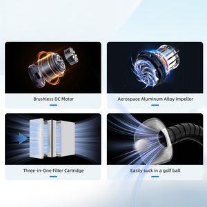 Mới Xách Tay 200W Đôi Đầu Hút Fume Vắt Bộ Lọc HEPA Thiết Bị Làm Sạch Hiệu Quả 99.97% Cho Laser Kim Loại Hàn - Product Image 2