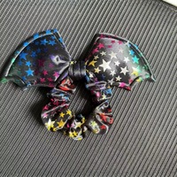 Femmes Halloween chauve-souris aile conception Satin bandeaux tissu créatif bandeau pour fête personnelle décoration de cheveux à la mode