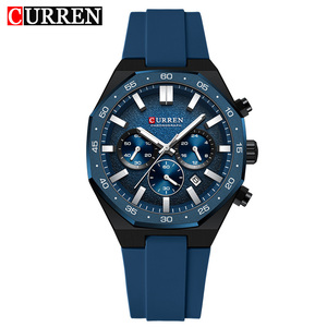 8489 CURREN Relogio Masculino Fashion Wristwatch Men Stainless Steel Luminous Calendar Quartz Watch for Men Relojes - Product Image 2