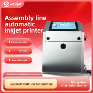 W900 Fully Automatic Intelligent Small Character Inkjet Printer Quick-Drying Production Date <strong>Coding</strong> <strong>Machine</strong> New Packaging Inkjet - Product Image 5