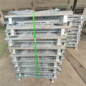 Zware-duty opslagkooi voor industrieel gebruik, stapelbaar en duurzaam voor magazijn- en voorraadbeheer - Product Image 1