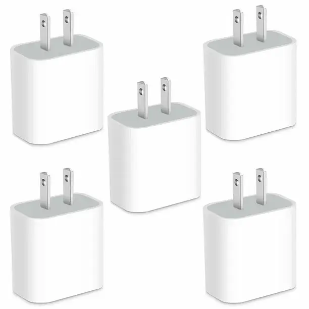 Factory Original Wholesale Quick Charge 3.0 Fast Charging Wall Adapter Plug 20W USB C PD Charger Kit with iPhone Charger Cable