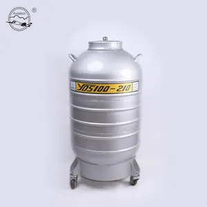 YDS100-210 Liquid Nitrogen Dewar Tank 100L Cryo Tank Cylinder New Used Condition Core Storage Pressure Vessel Farms Restaurants