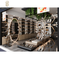 Étagère murale à chaussures Cool Shop Design avec idée de décoration spéciale