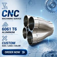Chine CNC usinage Services 5 axes centre cnc usinage course billette cnc turbo fusion collecteur