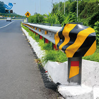 Barrière de sécurité routière en forme de vague galvanisée, prix compétitif, barrières anti-choc en W de haute qualité, barrière de sécurité routière en acier zingué
