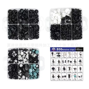 Auto Retainer <b>Clips</b> Kit 800pcs + 200pcs <b>Tools</b> For Car Body Repair And Replacement Fasteners Universal Set - Product Image 2