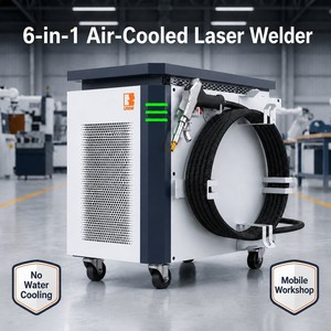 Machine de soudage multifonctionnelle à fibre laser 1500W refroidie par air pour la fabrication des métaux - Product Image 6